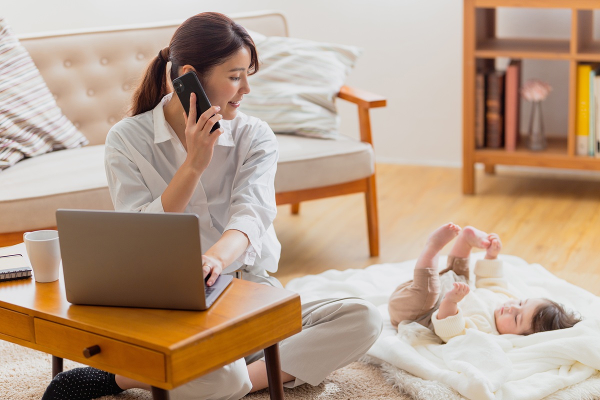 保護者とのLINE連絡のイメージ